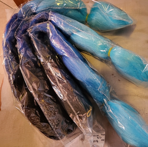 Braiding Box Braid Crochet Hair Synthetic Braiding Hair 24 Inch - Picture 4 of 5